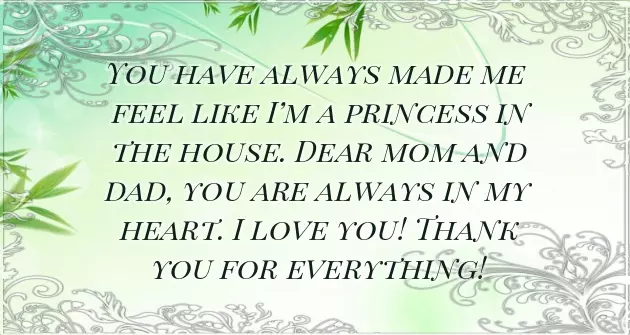 Wishes For Parents Birthday