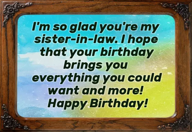 Birthday Wishes To My Brother Wife Birthday Wishes To My Brother Wife