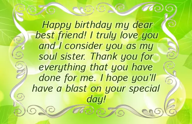 Happy Birthday To Soul Sister