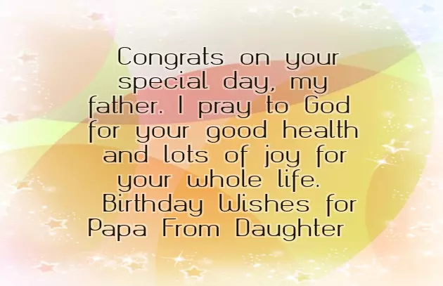 Wishing Birthday To Papa Wishing Birthday To Papa