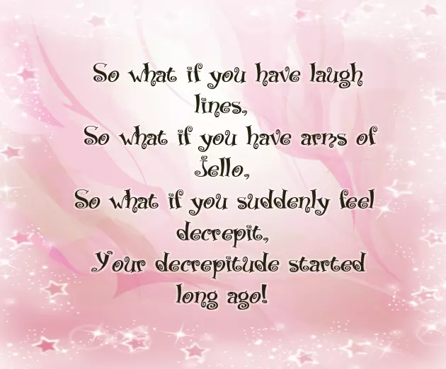 Birthday Poem For Wife Funny