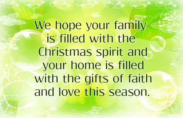 Happy Christmas Greetings