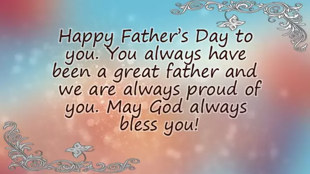 Happy Fathers Day Christian Greetings