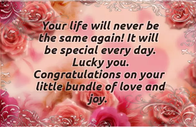 Messages To Welcome A New Baby Boy