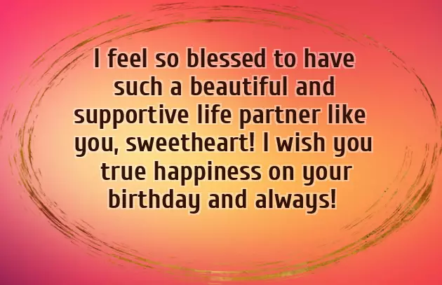 Wife Birthday Slogan