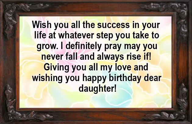 Daddy Birthday Wishes From Daughter