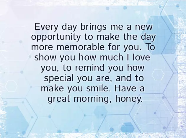 Good Morning Message For Her Love