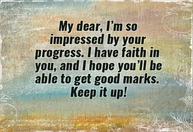 Wishes On Good Result