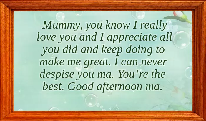 Cute Good Afternoon Text