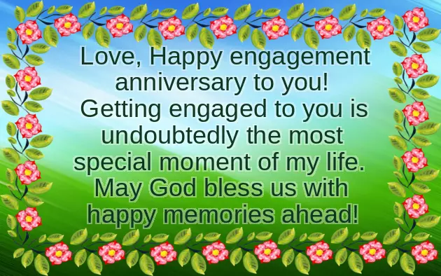 Happy 1 Year Engagement Anniversary Happy 1 Year Engagement Anniversary