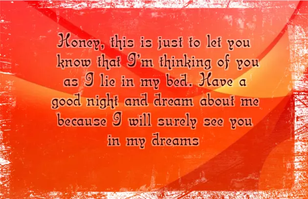 Have A Good Night Beautiful