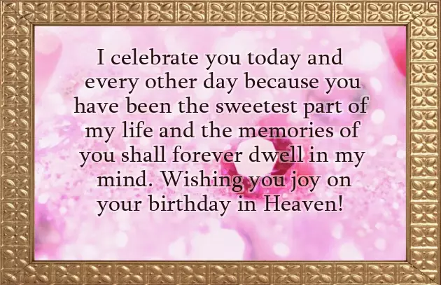 Happy Heavenly Birthday Angel