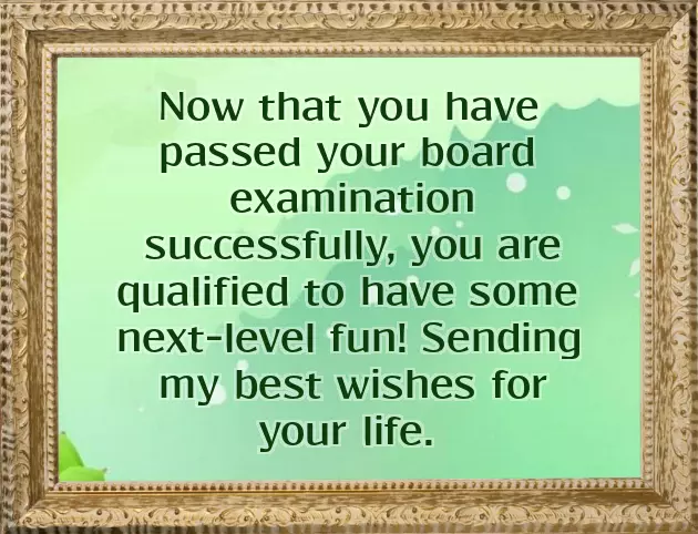 Congratulations Wishes For Passing Exam