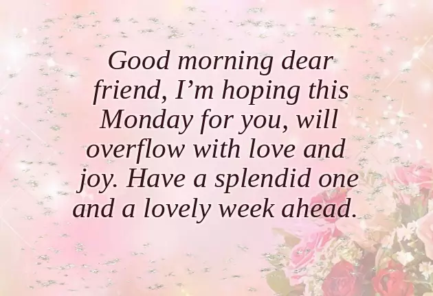 Monday Morning Message For Her