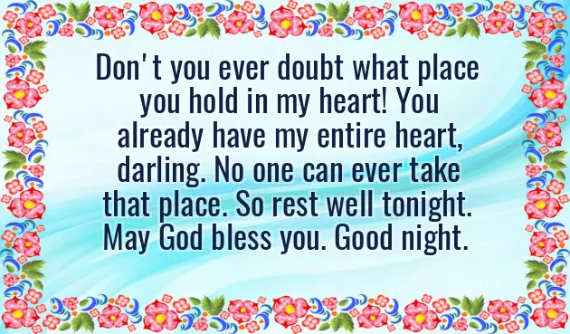 Religious Good Night Message To Wish A Friend