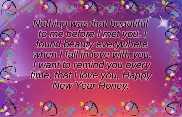 Happy New Year Wishes For Girlfriend