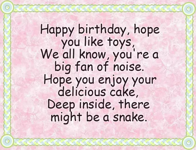 Birthday Poems For Kids Birthday Poems For Kids