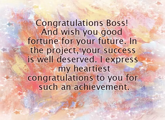 Congratulations Wishes For New Achievement