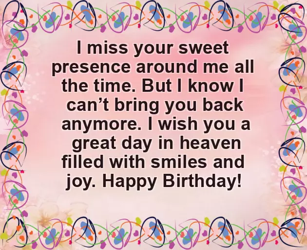 Happy Birthday To Your Father In Heaven