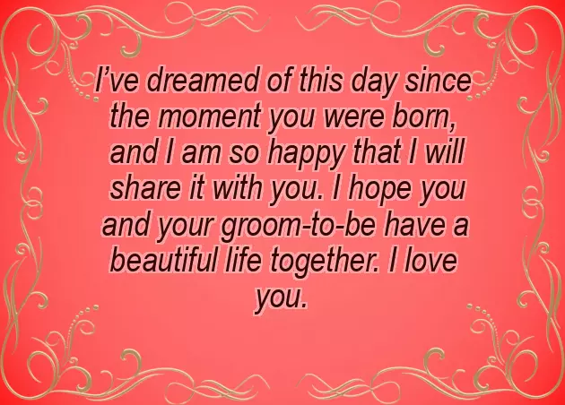 Bridal Shower Wishes For Friend