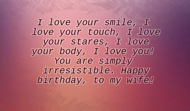 Happy Birthday To The Best Wife In The World