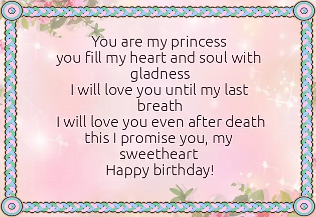 Happy Birthday My Wife