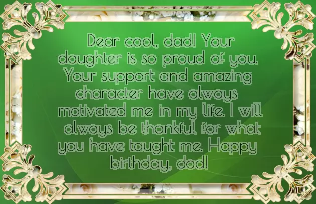 Happy Birthday Quotes From Daughter To Father