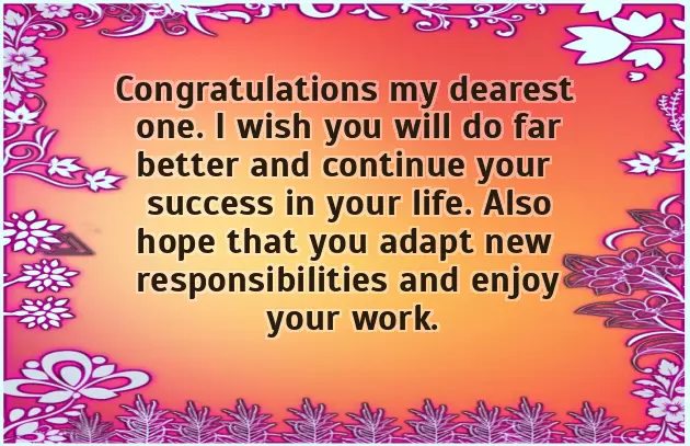 Promotion Greetings For Boss