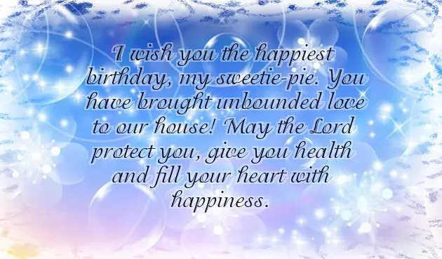 First Birthday Wishes For Girl