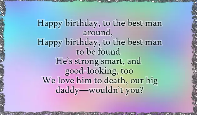 Funny Birthday Poems For Dad Funny Birthday Poems For Dad