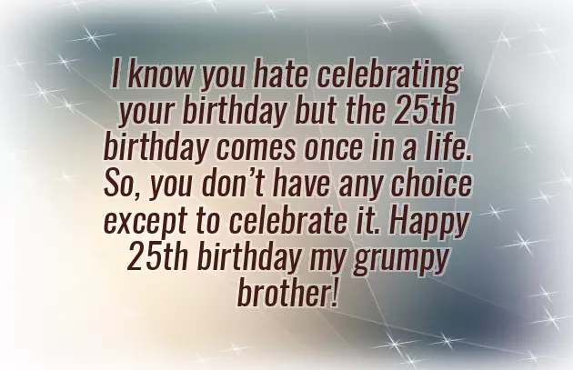 25Th Birthday Funny Wishes 25Th Birthday Funny Wishes