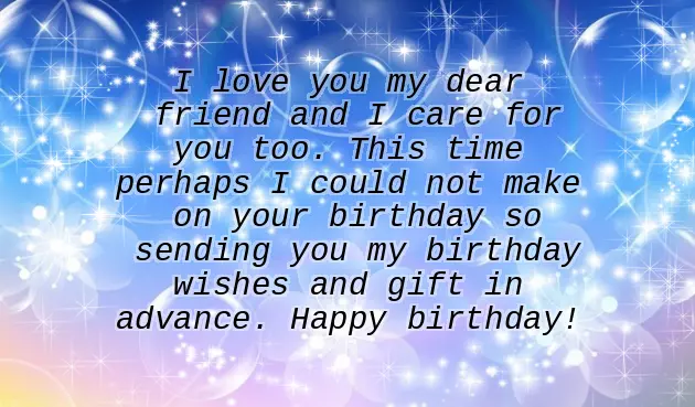 Advance Happy Birthday Advance Happy Birthday