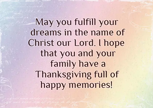 Religious Thanksgiving Greetings