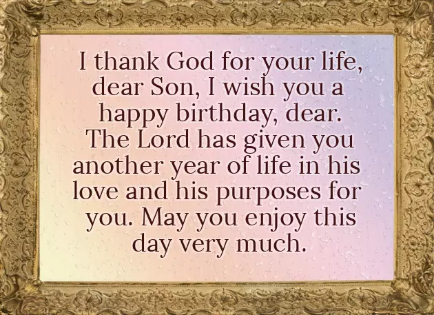 Birthday Words For Son Birthday Words For Son