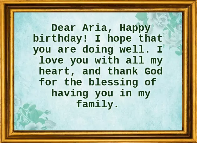 Birthday Wishes To A Beautiful Granddaughter