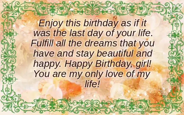 Birthday Wishes For My Girlfriend Friend