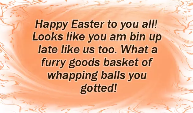 Happy Easter For All Of You