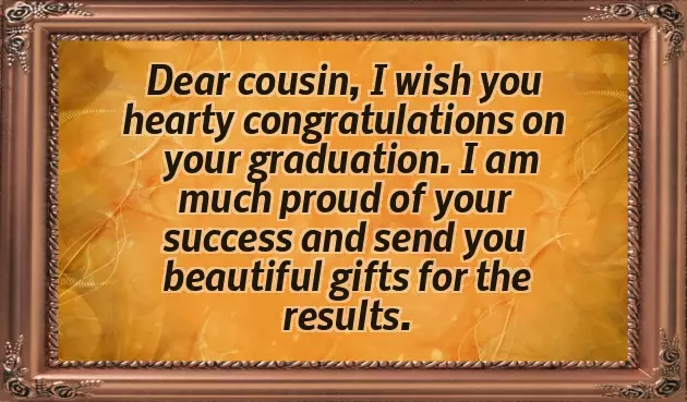Congratulations To My Cousin On Her Graduation Congratulations To My Cousin On Her Graduation