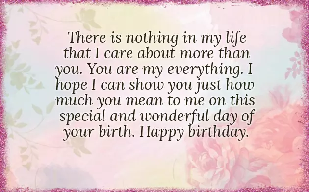 Happy Birthday My Love Boyfriend