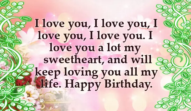 Romantic Happy Birthday Wishes