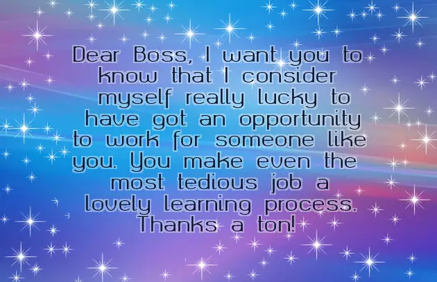 New Month Message For Boss