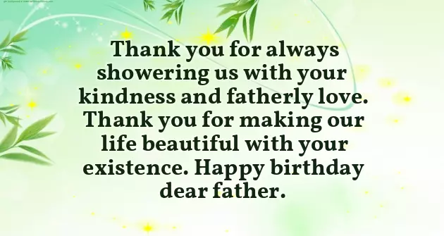 Happy Birthday To The Best Dad