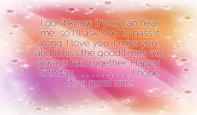 Birthday Wishes To Sister In Heaven