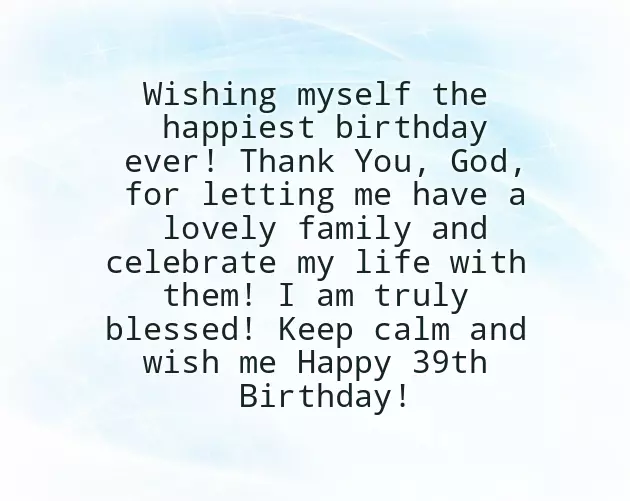 Happy 39Th Birthday Daughter