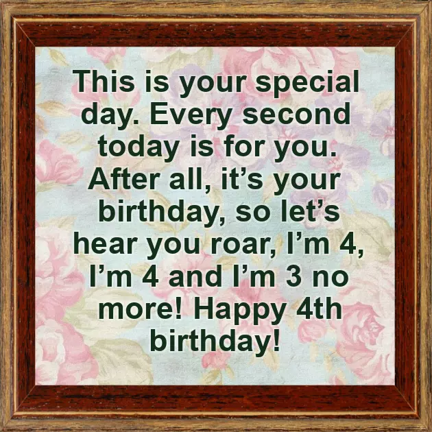 4 Year Old Boy Birthday Quotes 4 Year Old Boy Birthday Quotes