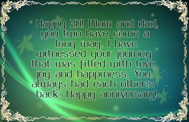 Wishes For Parents Marriage Anniversary