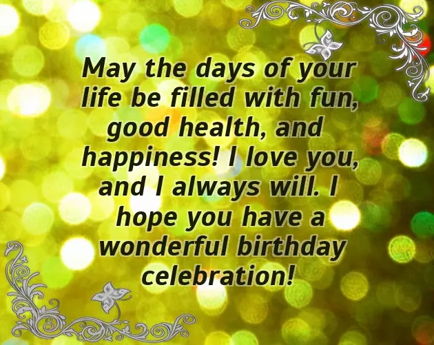 Birthday Greetings From Mother