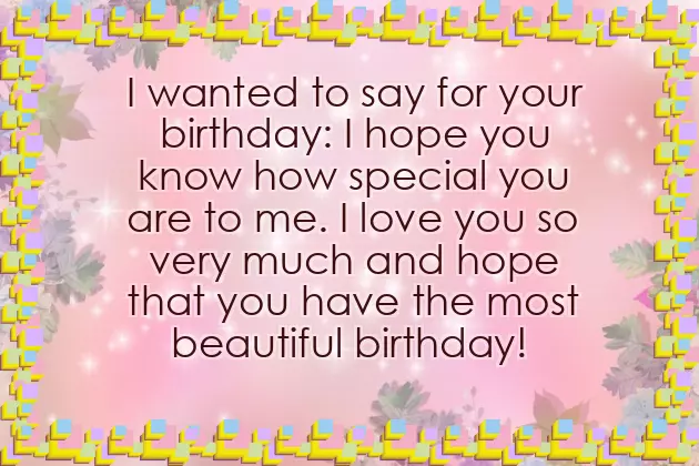 Happy Birthday Nice Words To Say