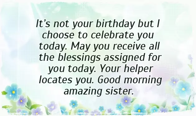 Good Morning Message For Sister Good Morning Message For Sister