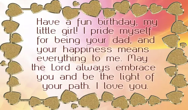 Birthday Wishes In English For Little Girl